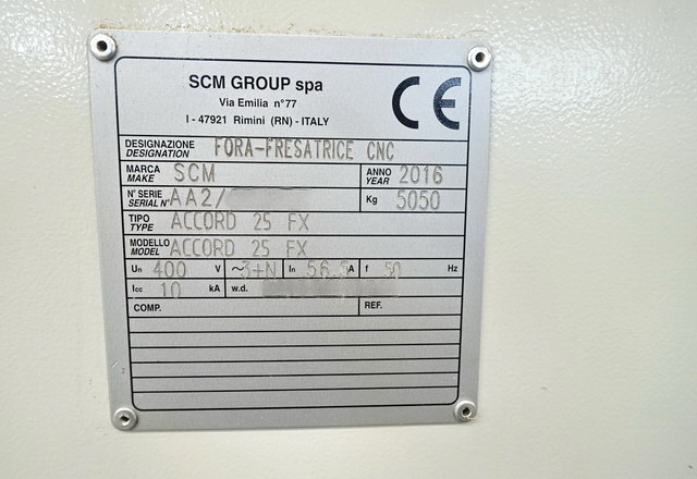 CENTRE D'USINAGE C.N.C. - SCM - Sofit
