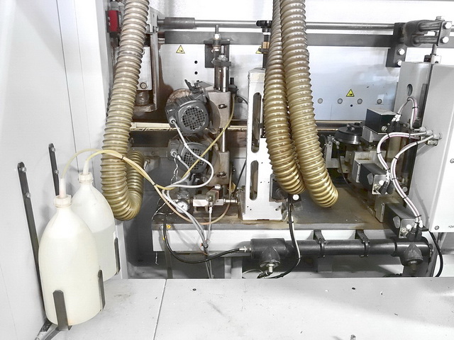 FACONNEUSE-PLAQUEUSE (LIGNE 4-COTES  de FACONNAGE-PLAQUAGE de CHANTS) - HOMAG + BARGSTEDT - Sofit