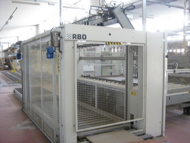 PERCEUSE (LIGNE AUTOMATIQUE DE PERCAGE) - BIESSE + RBO (BIESSE Group) - Sofit