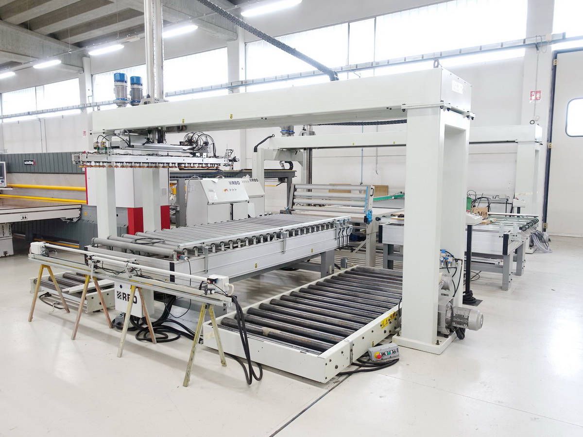DEPILEUR (LIGNE pour Depilage-Pivotage-Empilage) - RBO (BIESSE Group) - Sofit