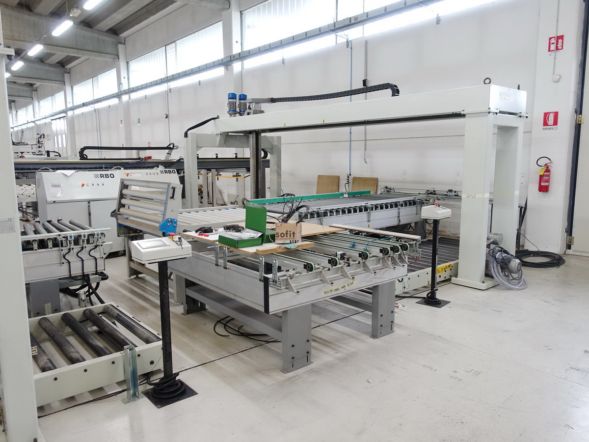 DEPILEUR (LIGNE pour Depilage-Pivotage-Empilage) - RBO (BIESSE Group) - Sofit