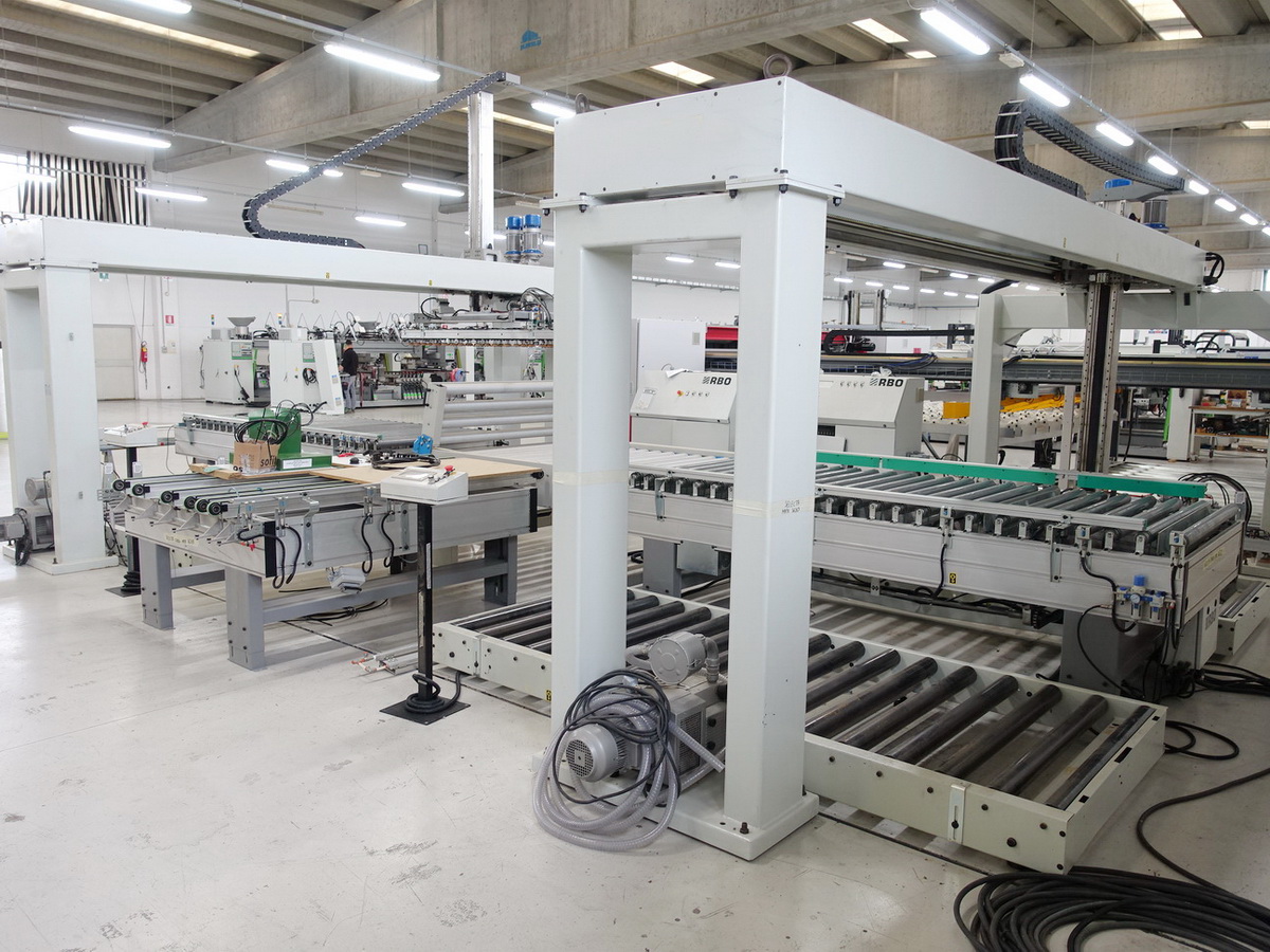 DEPILEUR (LIGNE pour Depilage-Pivotage-Empilage) - RBO (BIESSE Group) - Sofit