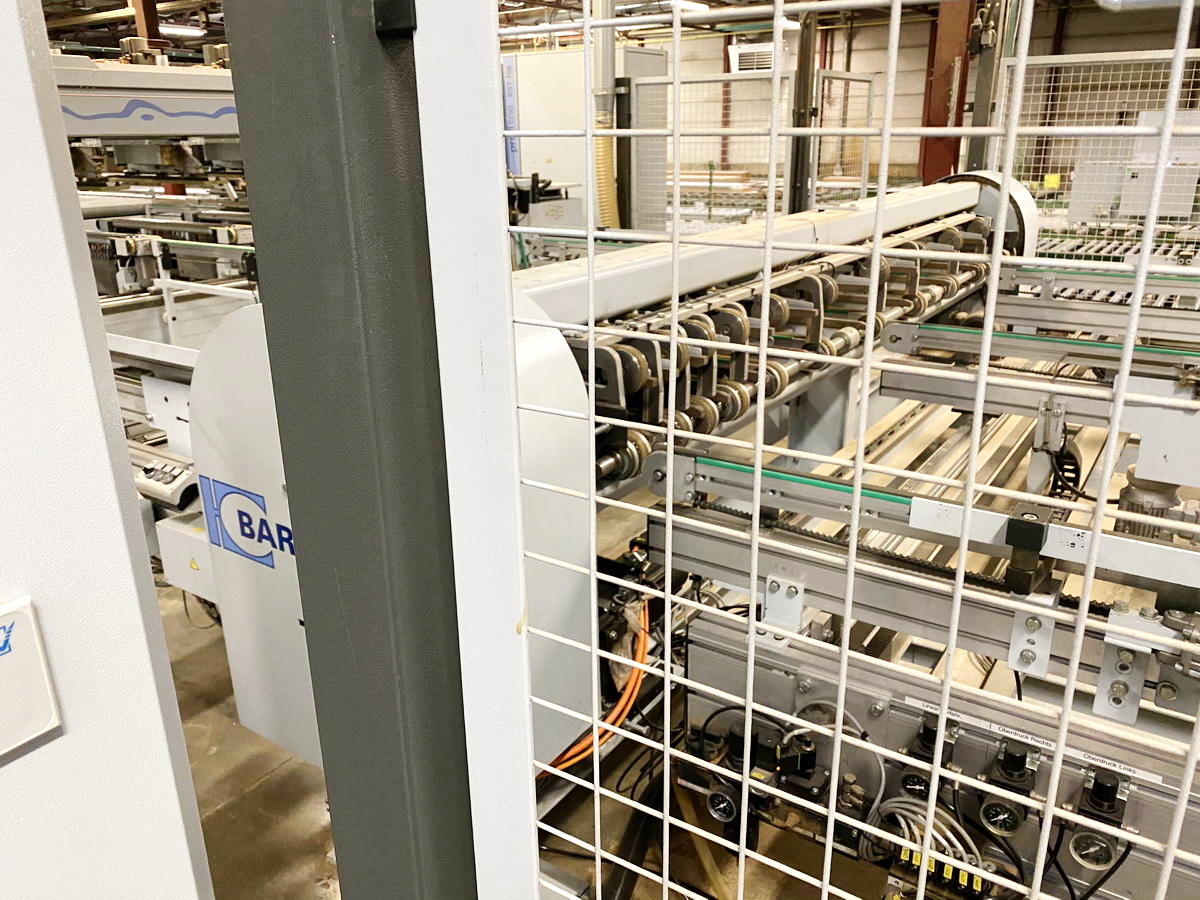 PERCEUSE (LIGNE AUTOMATIQUE DE PERCAGE) - WEEKE (HOMAG)+WAMHOFF + VENJAKOB - Sofit