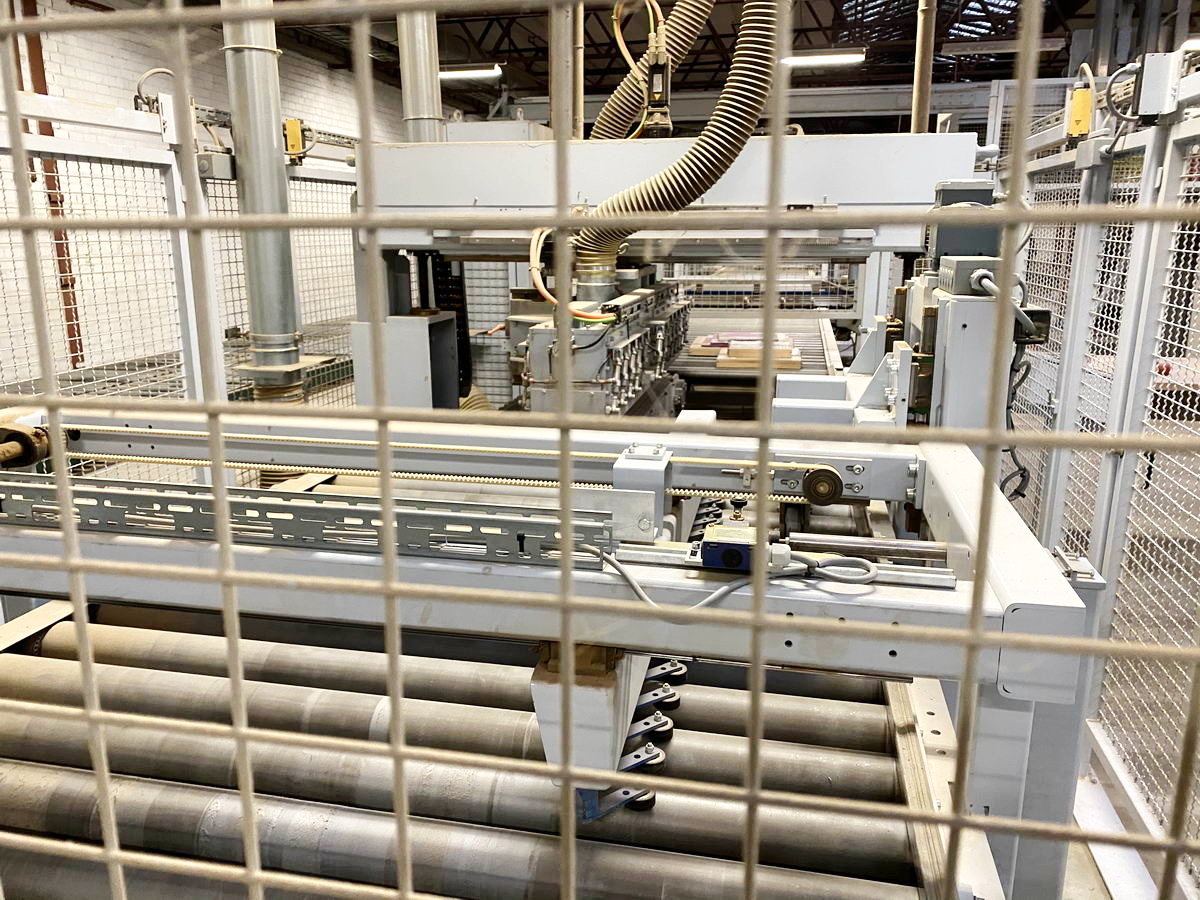 PERCEUSE (LIGNE AUTOMATIQUE DE PERCAGE) - WEEKE (HOMAG)+WAMHOFF + VENJAKOB - Sofit