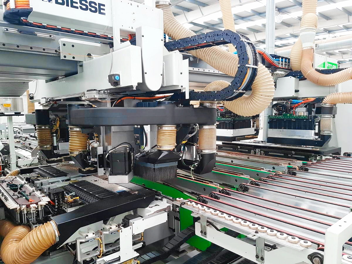 PERCEUSE (LIGNE AUTOMATIQUE DE PERCAGE) - BIESSE+ RBO (BIESSE Group) - Sofit