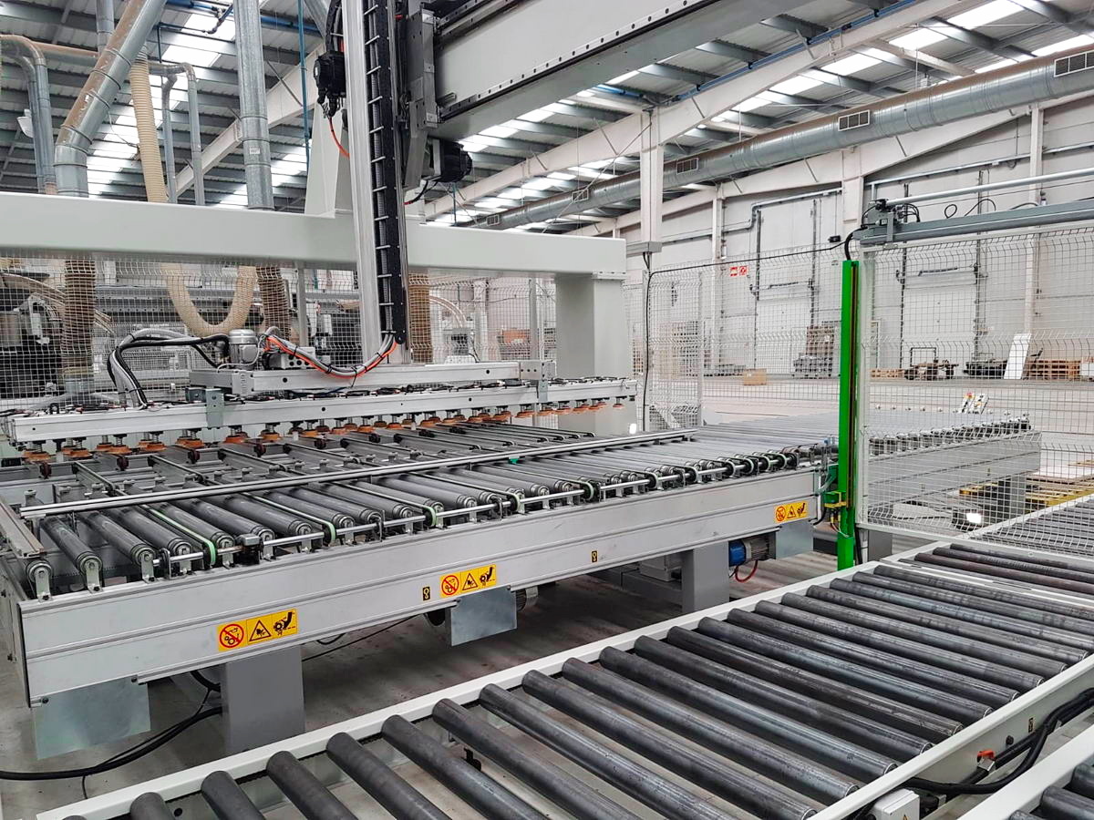 PERCEUSE (LIGNE AUTOMATIQUE DE PERCAGE) - BIESSE+ RBO (BIESSE Group) - Sofit