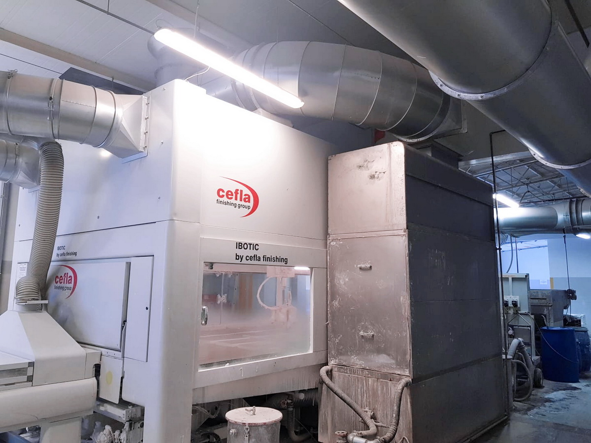 LINEA DI VERNICIATURA - CEFLA + GIARDINA - Sofit