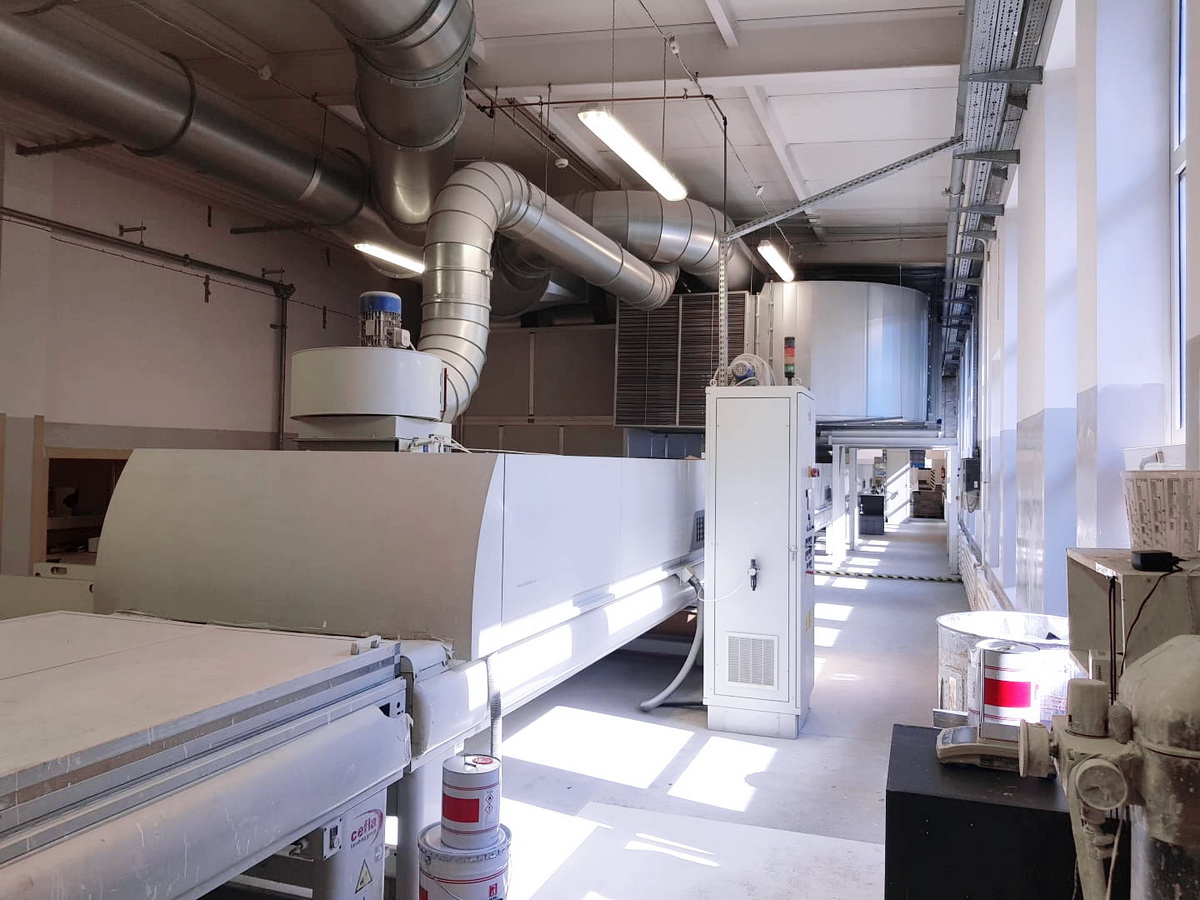 LINEA DI VERNICIATURA - CEFLA + GIARDINA - Sofit