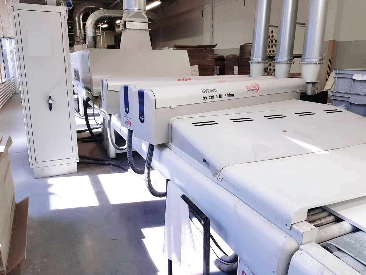 LINEA DI VERNICIATURA - CEFLA + GIARDINA - Sofit