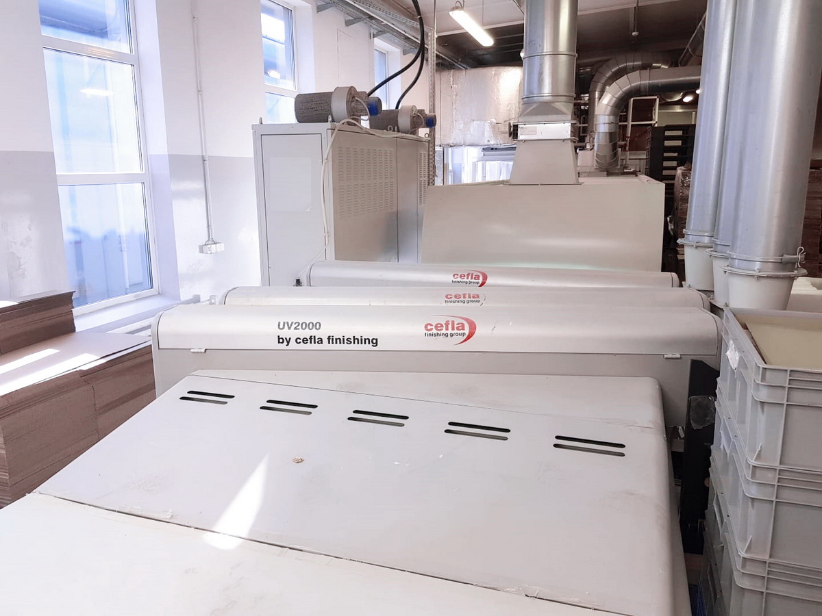 LINEA DI VERNICIATURA - CEFLA + GIARDINA - Sofit