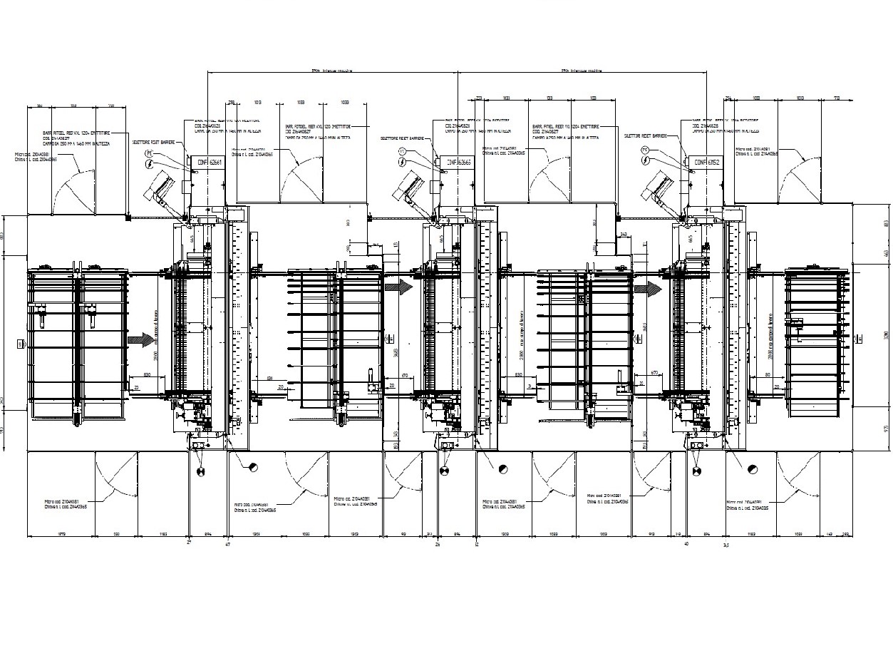 PERCEUSE (LIGNE AUTOMATIQUE DE PERCAGE) - BIESSE - Sofit