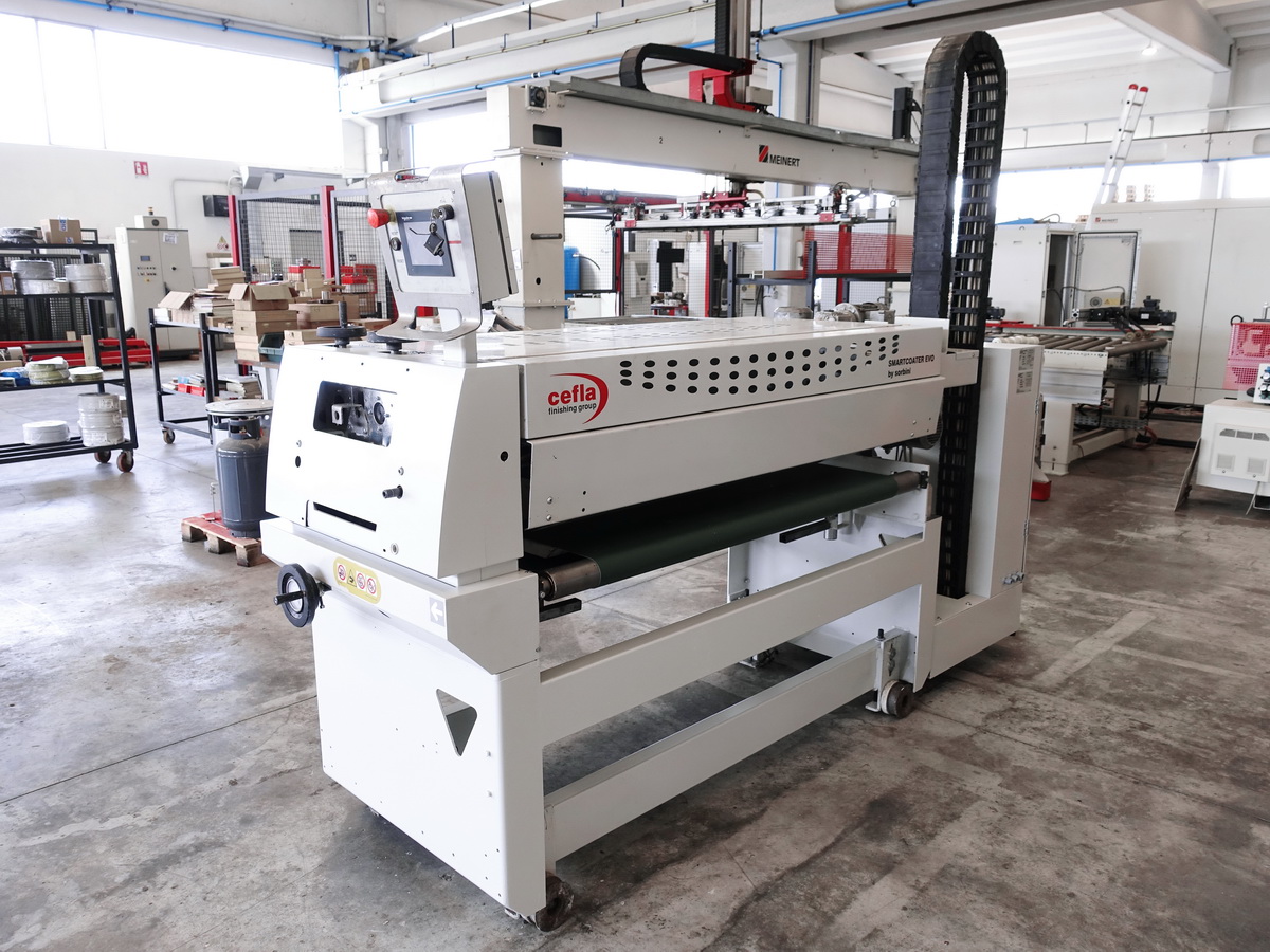 LINEA DI VERNICIATURA - CEFLA + COSTA LEVIGATRICI - Sofit