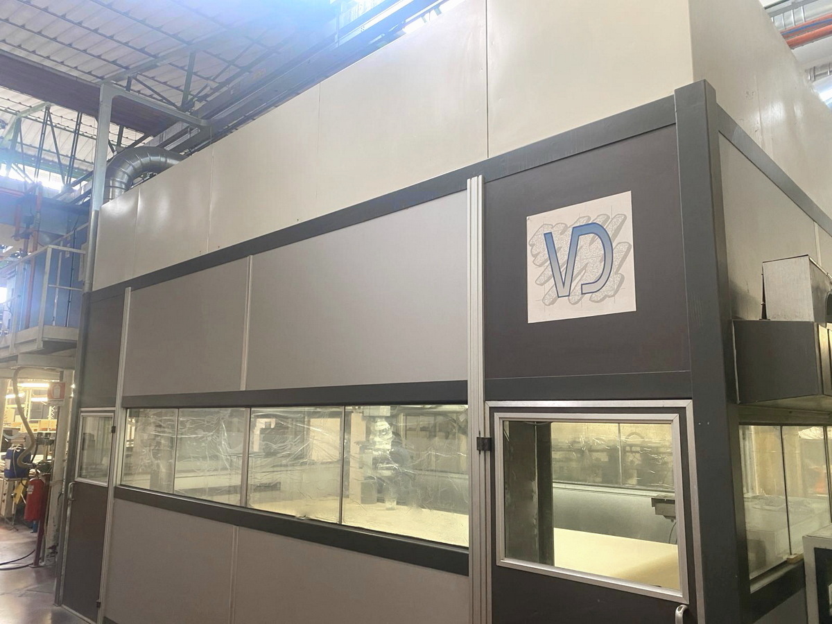 LINEA DI VERNICIATURA - VD + SUPERFICI - Sofit
