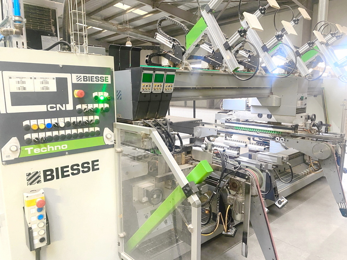 PERCEUSE (LIGNE AUTOMATIQUE DE PERCAGE) - BIESSE + RBO (BIESSE Group) - Sofit