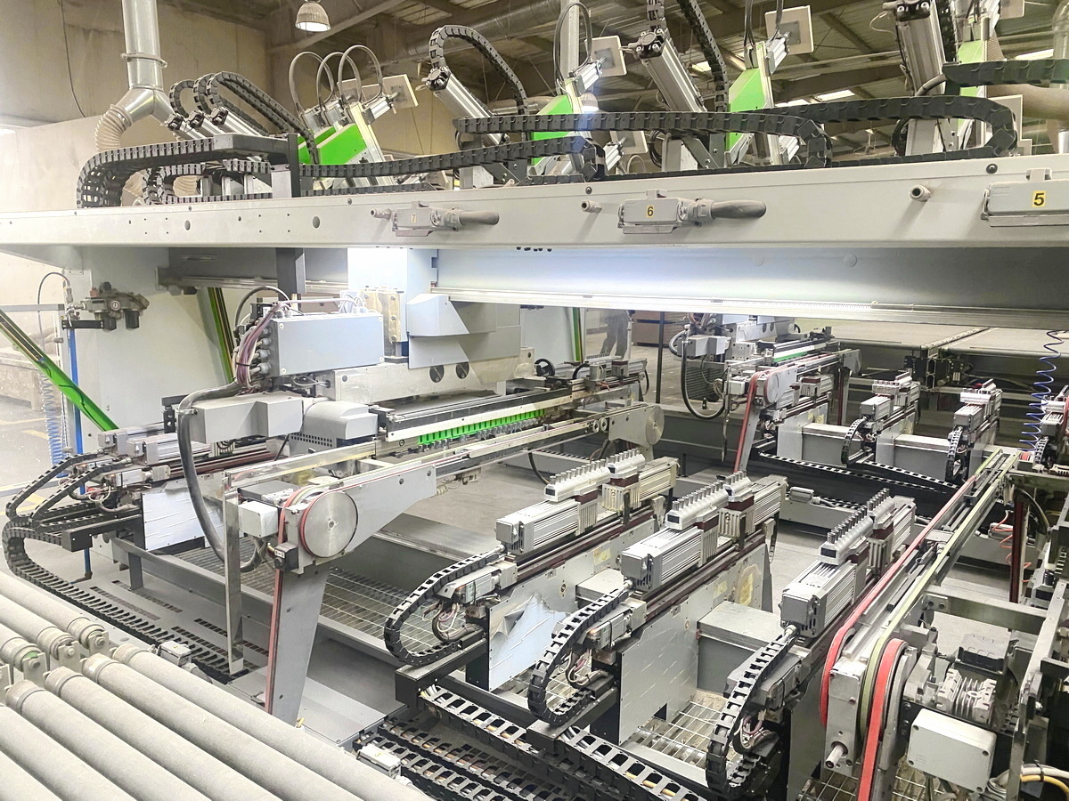 PERCEUSE (LIGNE AUTOMATIQUE DE PERCAGE) - BIESSE + RBO (BIESSE Group) - Sofit