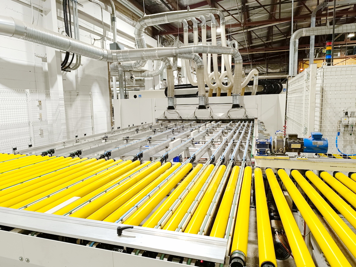 PERCEUSE (LIGNE AUTOMATIQUE DE PERCAGE) - MORBIDELLI + MAHROS + CELASCHI (SCM Group) - Sofit