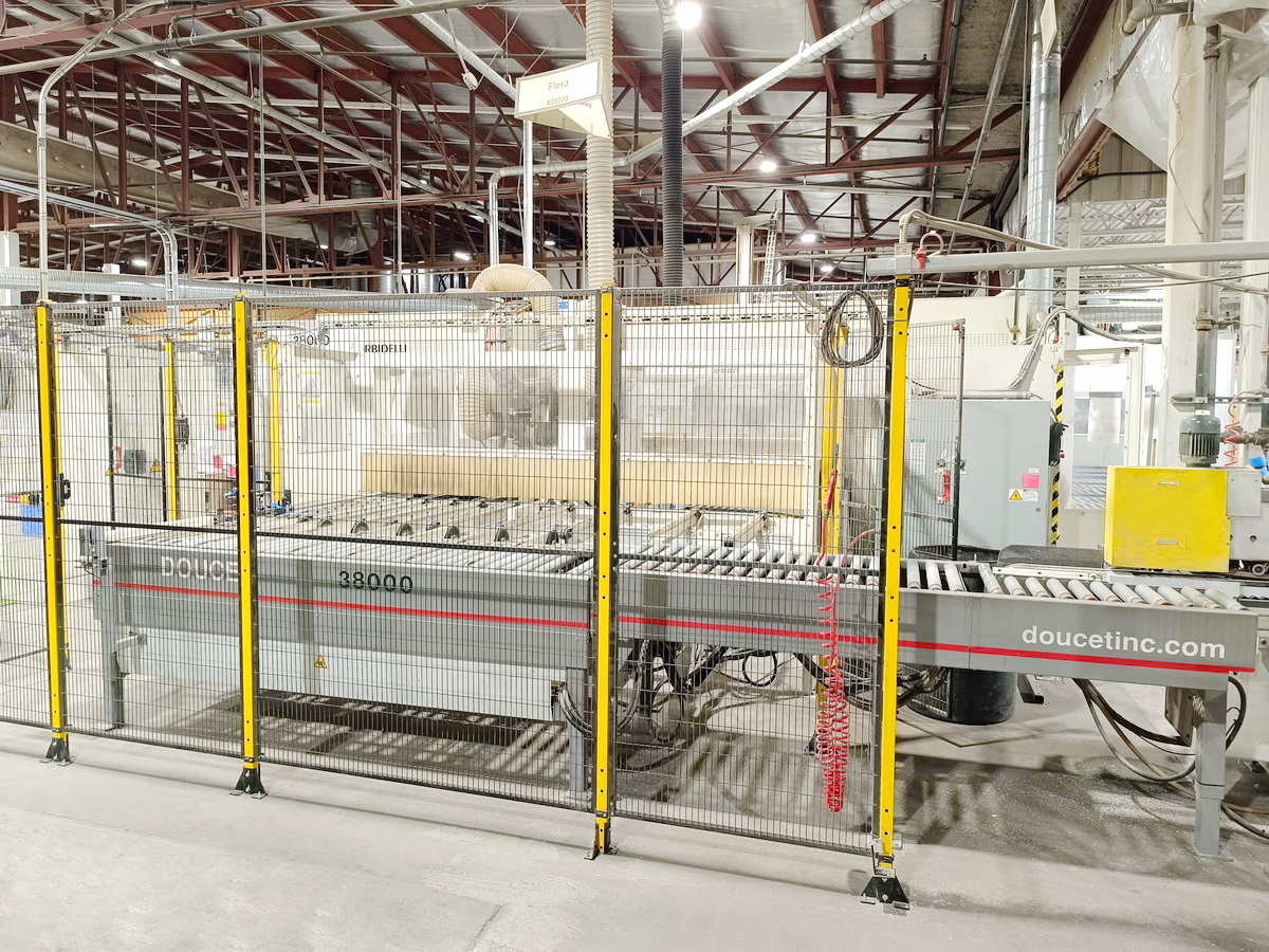 PERCEUSE (LIGNE AUTOMATIQUE DE PERCAGE) - MORBIDELLI + RBO + HOMAG - Sofit